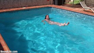 online xxx video 39 Bound Life – Swimming in chastity on fetish porn leather fetish porn-6