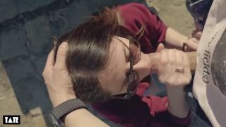 Italian Stranger Cum in My Throat after Public Blowjob-6