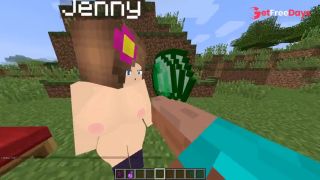 All Minecraft Jenny Animations Part 1 xhatihentai gameplay-3