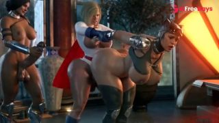 [GetFreeDays.com] Futanari Wonder-Woman and Power Girl roughly fuck Cat-Woman 3D DC Animation Porn Video July 2023-5