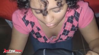 Sucking my teachers huge cock to get my university degree-3