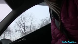 Public - Stranger Pays Good Money To Fuck Cute Girl In His Car-9