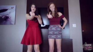 free online video 38 Princess Ellie Idol: Princess Kaelin - Double Domme Middle Finger JOI, punter fetish on cumshot -5