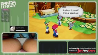 [GetFreeDays.com] PandaFemboy Plays Mario and Luigi Brothership Part 10 Adult Film February 2023-0