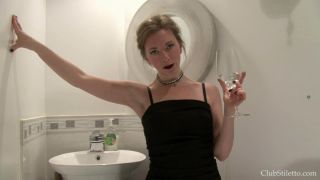 video 2 Club Stiletto FemDom – Mistress T – TP – Says Drink Up Toilet Boy, asa akira femdom on femdom porn -1