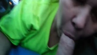 Car blowjob with cumshot-2