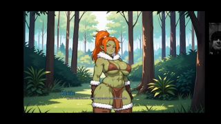 Masturbation Lucky ElfTomboy trapped by Orcs-3