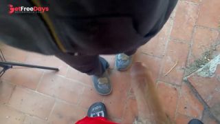 ROMANTIC PORN WITH THE NEIGHBOUR - CUM IN MY MOUTH  BLOWJOB IN THE LAUNDRY ROOM-9