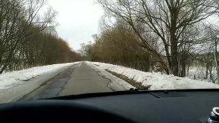 LarunaMave - Laruna Mave - Public Blowjob while Driving ¦ Random Hot Girl on the Road Roleplay  - squirt - toys amateur sex porn-0