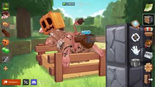 Alenkah - cute furry girl gets ass fucked by big black cock. minecraft. female voice-5