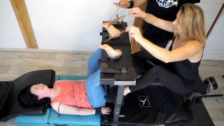 FrenchTickling – We Never Seen Such Ticklish Feet To The Feathers foot -0