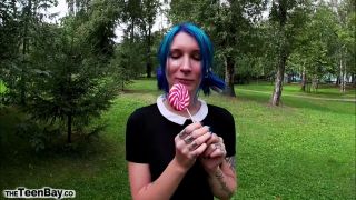 Keoki Star, Leah Meow - Risky Ferris Wheel Blowjob W Slutty Teens Full HD 1080p - Natural tits-1