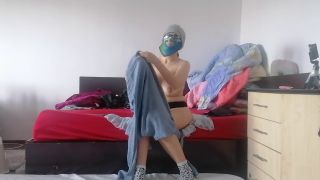 HairyMaid - Brunette dances naked around the house.-1