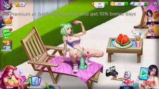 Horny Villa meeting my hot girlfriends-1