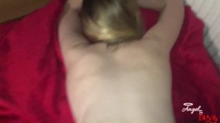 AMAZING CLOSE UP BLOWJOB Ends with Hot Fuck & CREAMPIE｜Angel And Devil - teens - blowjob porn -4