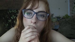 xxx video 1 Lil Purrmaid - Cum On College Girls Glasses , husband blowjob on cumshot -9