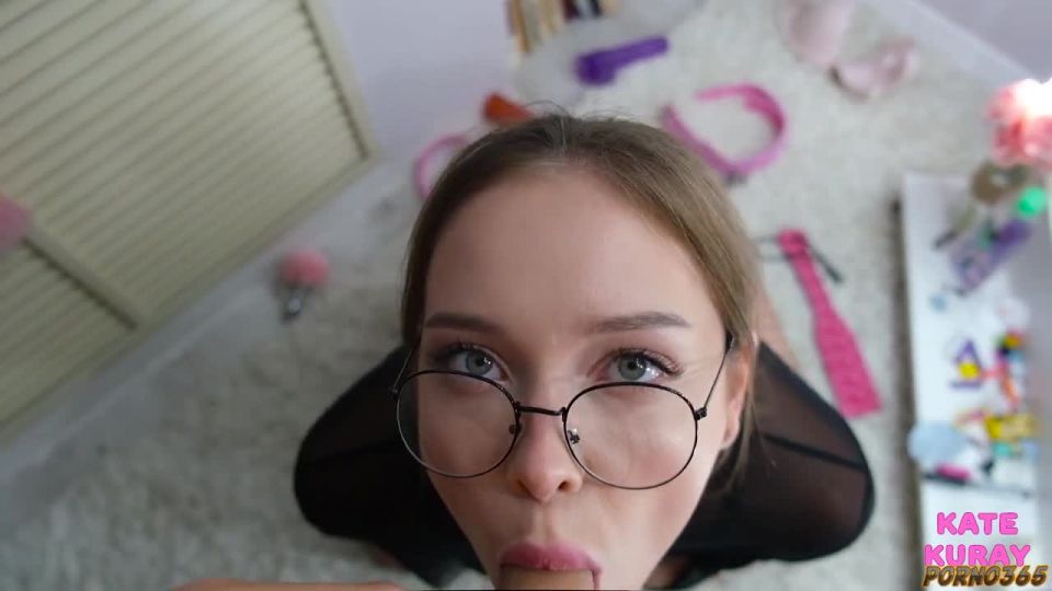 Kate Kuray - Up close and personal - Blowjob