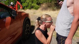 Mitch Moolah,Savannah Moolah - Lip Licking Slow Blow Job ends with cum all over my face and a guilty walk back to work-6