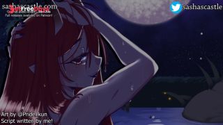 SFW ASMR Bathing With A Lewd Oni Ninja F4M Roleplay-3