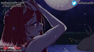 SFW ASMR Bathing With A Lewd Oni Ninja F4M Roleplay-5
