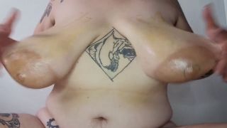 Luci Fever - sticky honey play on my huge tits and i masturbate-8