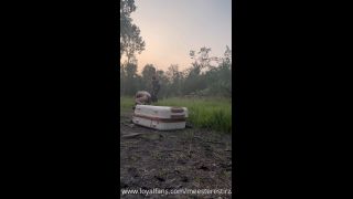 Outdoor Mistress Tirza NL: Extreme Puppy Training SD 1080p Femdom-3