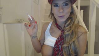   Father Fetish porn Dorothy Black - Schoolgirl smoking - School -0