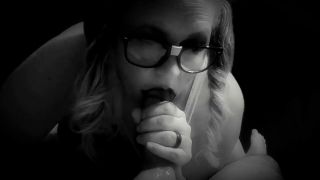 Lady Lilac 420 - Nerdy Milf With Pigtails Blowjob-5
