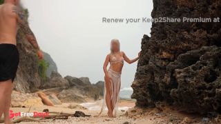 [GetFreeDays.com] Impassioned beautiful sex on a wild beach  Ive decorated neckline with a special pearl necklace Sex Leak July 2023-1