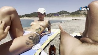 Verified Amateurs Bold Beach Escapades Nude Sunbathing and Stone Playtime-3