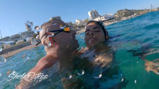 Video Sheila Ortega Sucking and Fucking Me Underwater Meanwhile Sno...-9