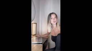 Laura Sommaruga's Topless Roleplay with Sex Toys [HD]-3