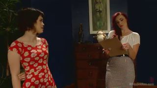Jun Bella Rossi And Yhivi Year OldS First Time StrapOn Fi...-1