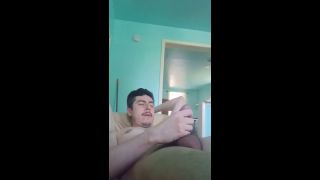 Pajas Handsome white latino big cock thick cum-3