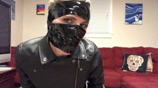 Kody Evans Kodyevans - leather jacket wrapped gag and the stuffed me mouth and gagged what should happen next 14-07-2022-3