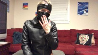 Kody Evans Kodyevans - leather jacket wrapped gag and the stuffed me mouth and gagged what should happen next 14-07-2022-7