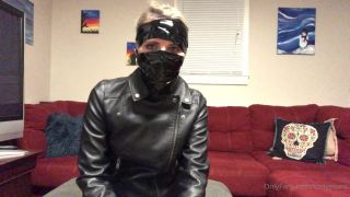 Kody Evans Kodyevans - leather jacket wrapped gag and the stuffed me mouth and gagged what should happen next 14-07-2022-9