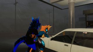 [GetFreeDays.com] Female Protogen Get Fucked Over Car At Gas Station hardcore porn games-1