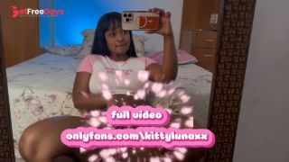 Do you like your pretty ebony stepsis my new white stepbrother-9