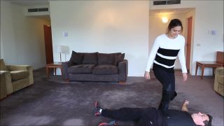 online adult clip 39 Karate Trample Femdom Girls - Karate Lesson With Natalie Low-Blow | domination | fetish porn sock fetish-5