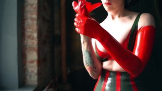 adult xxx clip 26 ebony femdom facesitting gangbang xxx | Miss Ellie Mouse – Fetish Red Latex Gloves | brunette-4