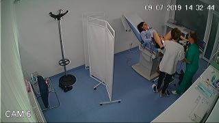 Voyeur - Real hidden camera in gynecological cabinet 3 on voyeur -8