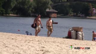 Curvy young nudist lets the sun kiss her  body-6