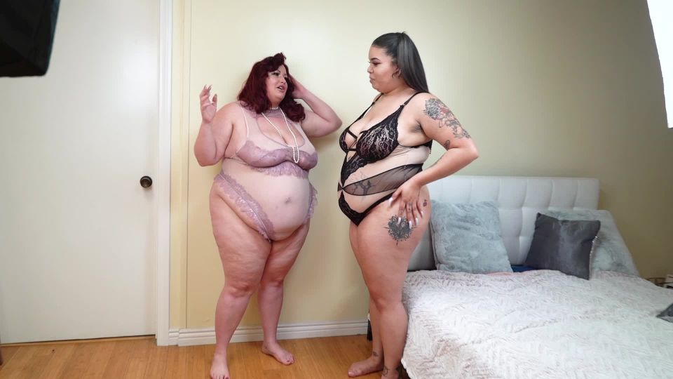 M@nyV1ds - elizaallure - Weighin for March- Dahlia and Eliza