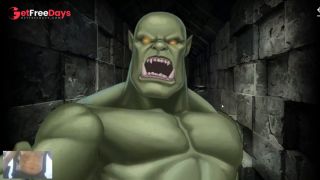 FIGHTING A GIANT BRUTE ORC - ESCAPE DUNGEON 2-7
