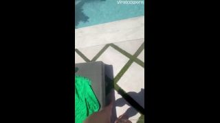  tape  Isabelle Eleanore Teases in Steamy Poolside Sex Tape Video-4