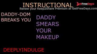 SMEARING YOUR MAKE UP INSTRUCTIONAL ASMR TO MAKE YOU A WEAK NEEDY PRINCESS-1