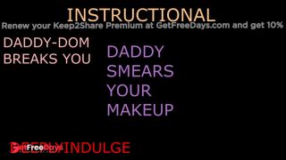 SMEARING YOUR MAKE UP INSTRUCTIONAL ASMR TO MAKE YOU A WEAK NEEDY PRINCESS-6