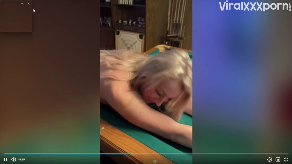 Fetish Blondeadobo Blondeadobo Billiard Game Ends With Hardcore Fuck