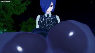 TheHentaiKami - Touka Kirishima from Tokyo Ghoul Gives You An Excellent Footjob!-8